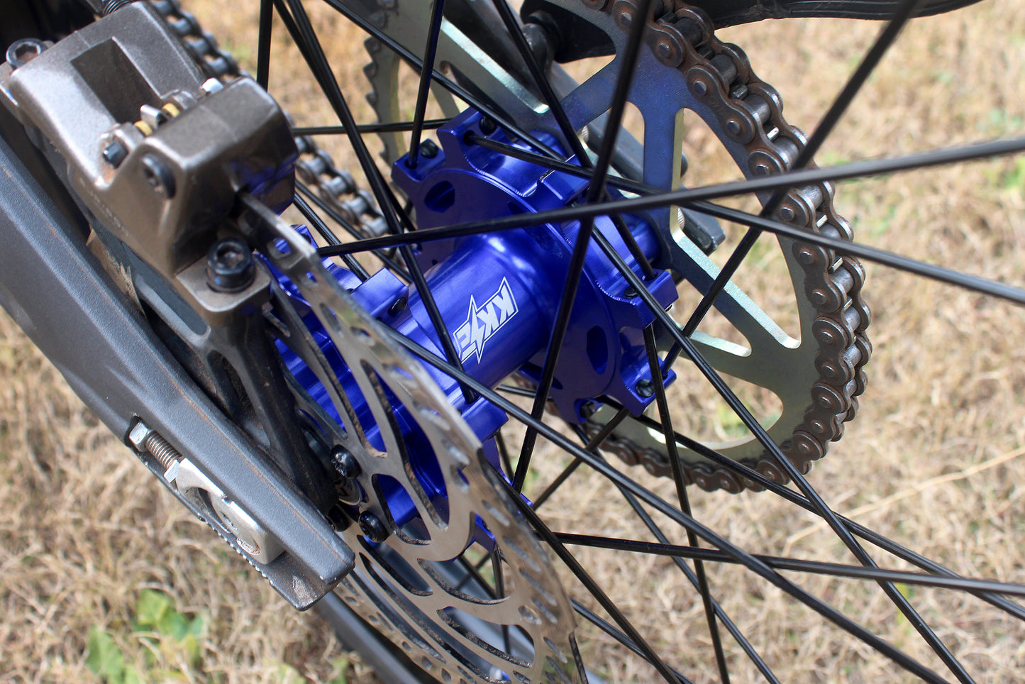 KKE 1.4x19" & 1.6x19" Wheel set (Black/Blue)
