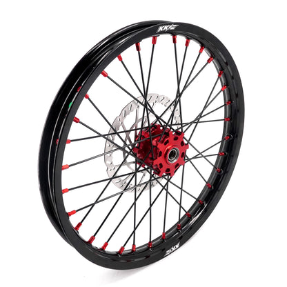 KKE 1.6x19" & 1.85x16" Wheel set (Blk/red)