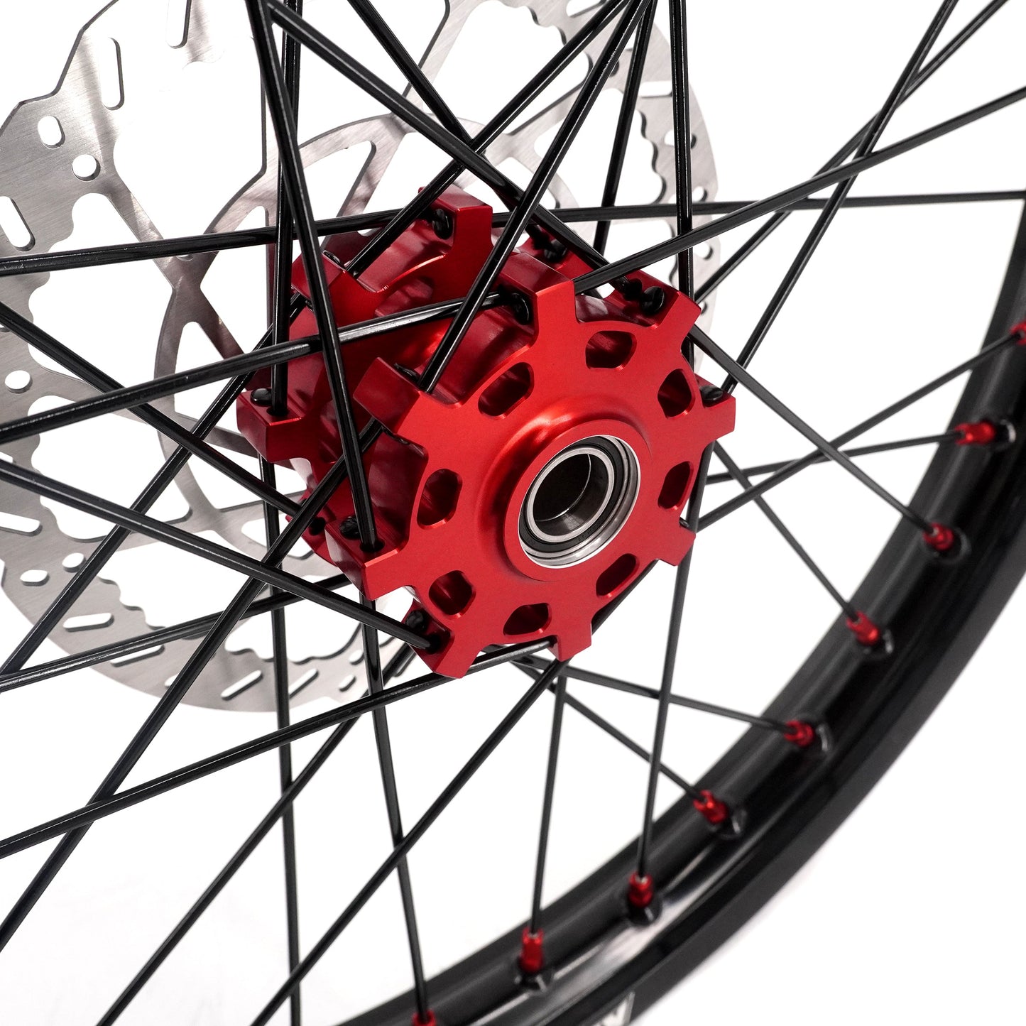 KKE 1.6x19" & 1.85x16" Wheel set (Blk/red)