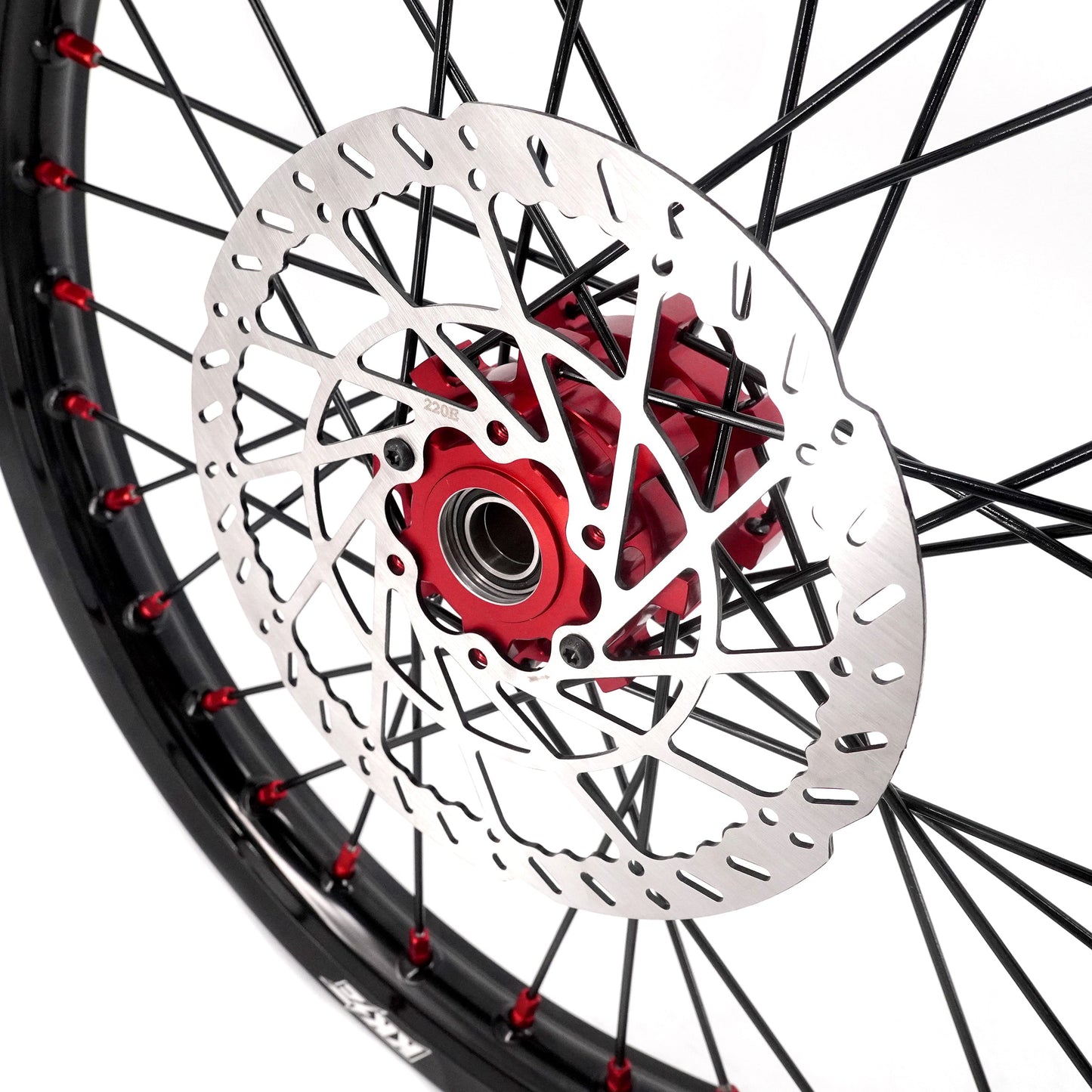 KKE 1.6x19" & 1.85x16" Wheel set (Blk/red)