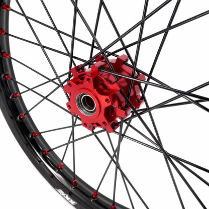 KKE 1.6x19" & 1.85x16" Wheel set (Blk/red)