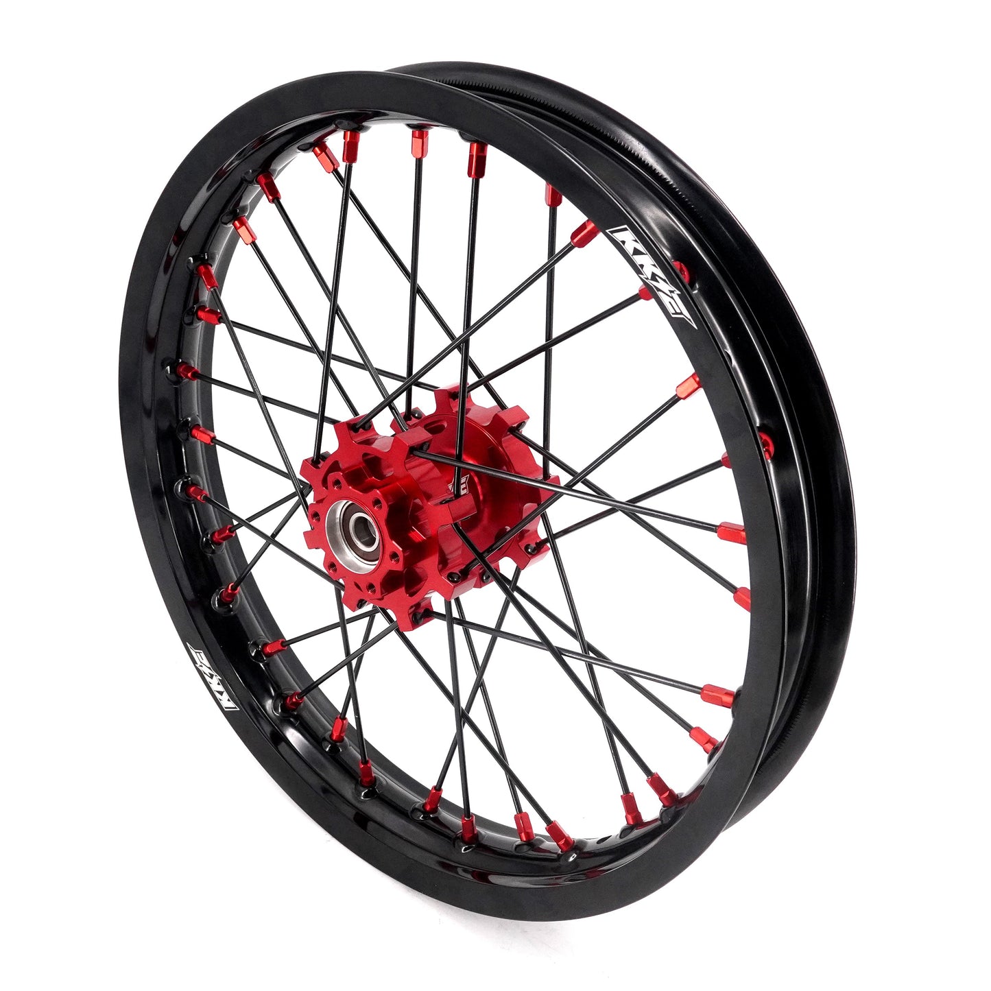 KKE 1.6x19" & 1.85x16" Wheel set (Blk/red)