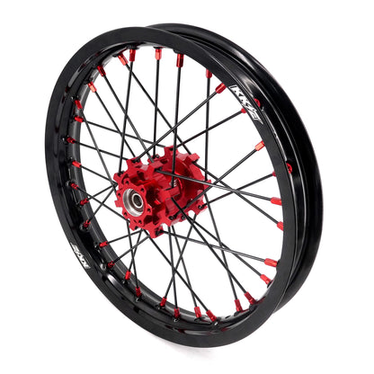KKE 1.6x19" & 1.85x16" Wheel set (Blk/red)