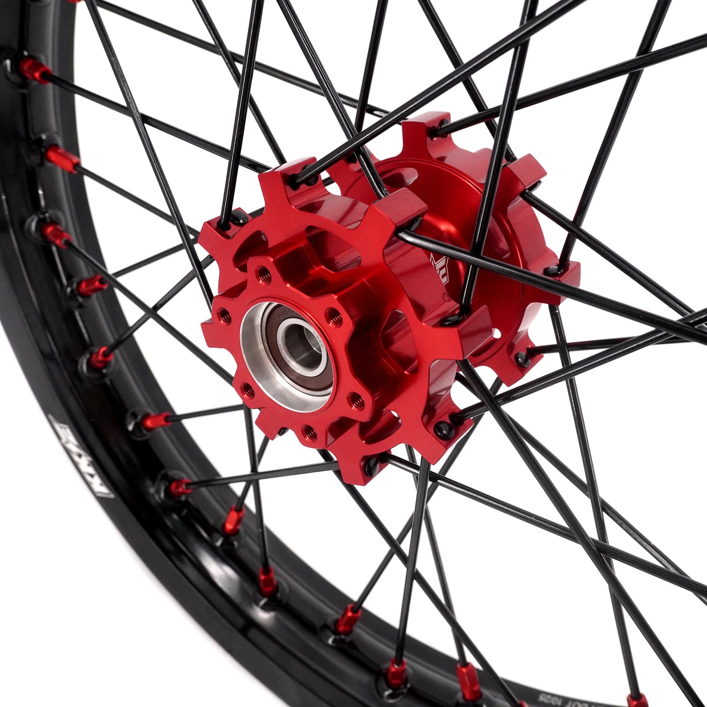 KKE 1.6x19" & 1.85x16" Wheel set (Blk/red)