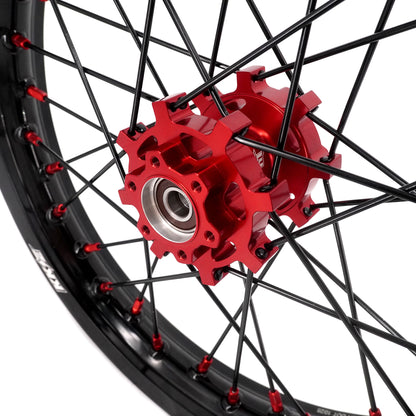 KKE 1.6x19" & 1.85x16" Wheel set (Blk/red)