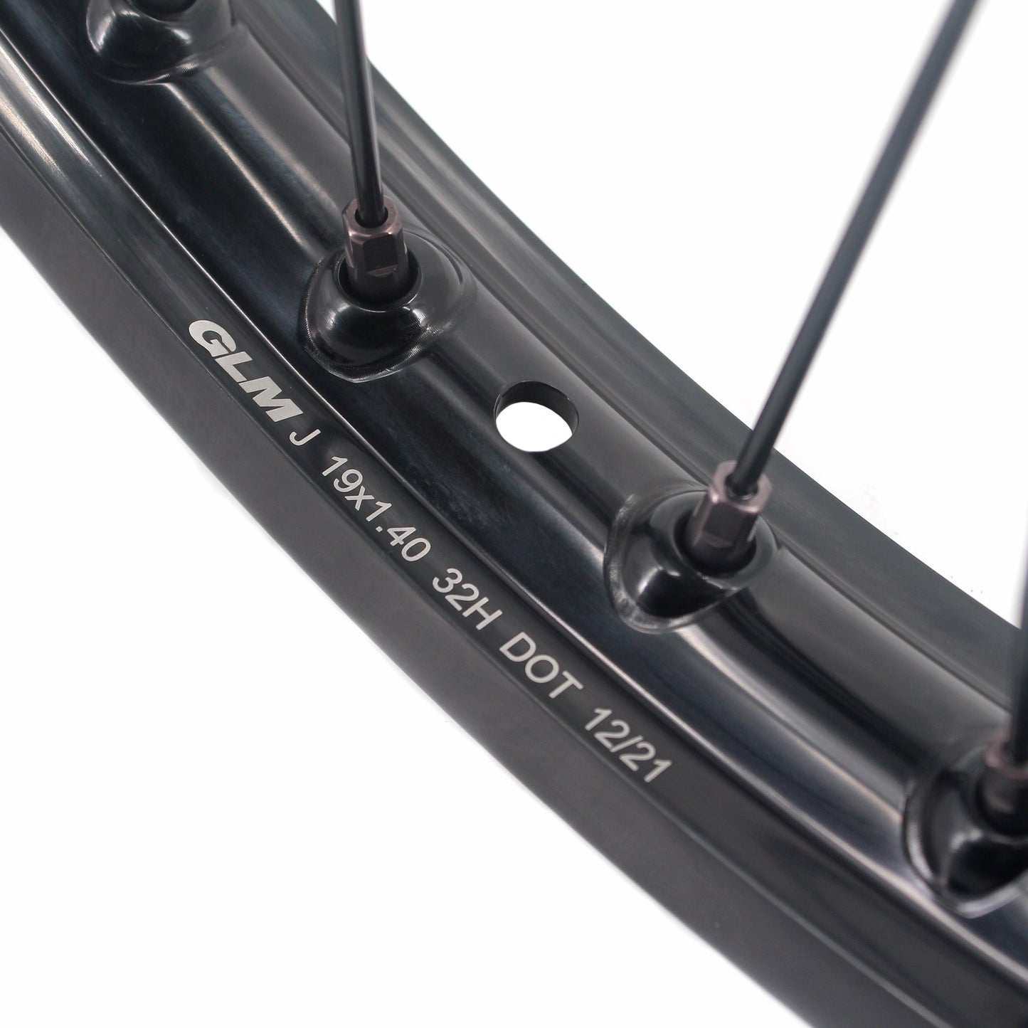 KKE 1.4x19" & 1.6x19" Wheel set (Black/Blue)