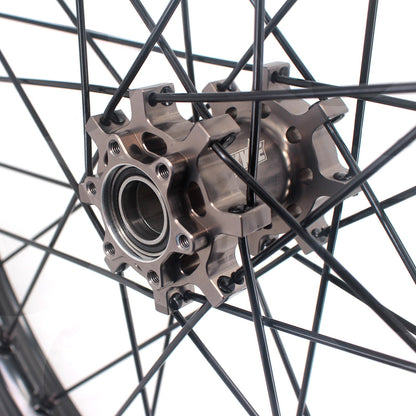 KKE 1.4x19" & 1.6x19" Wheel set (Black/Blue)