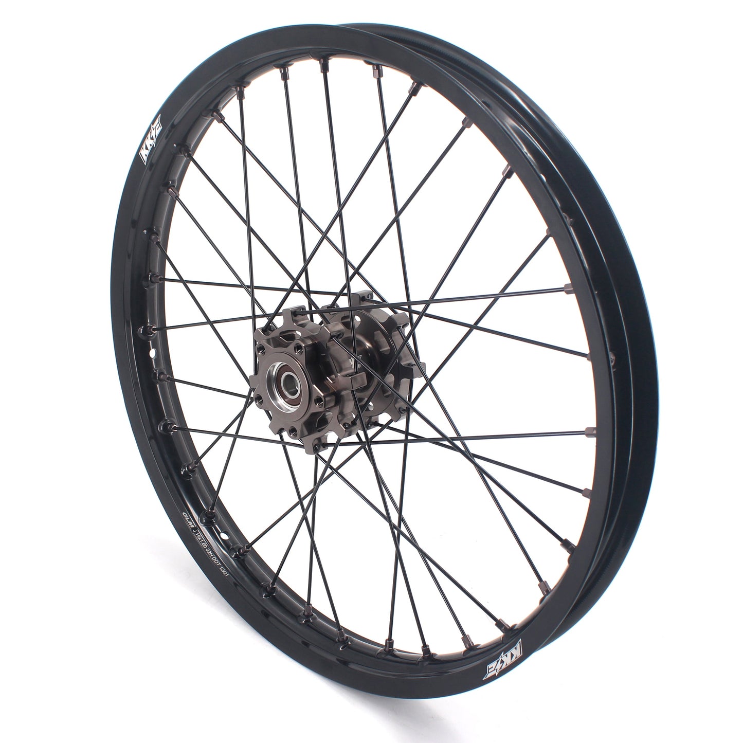 KKE 1.4x19" & 1.6x19" Wheel set (Black/Blue)