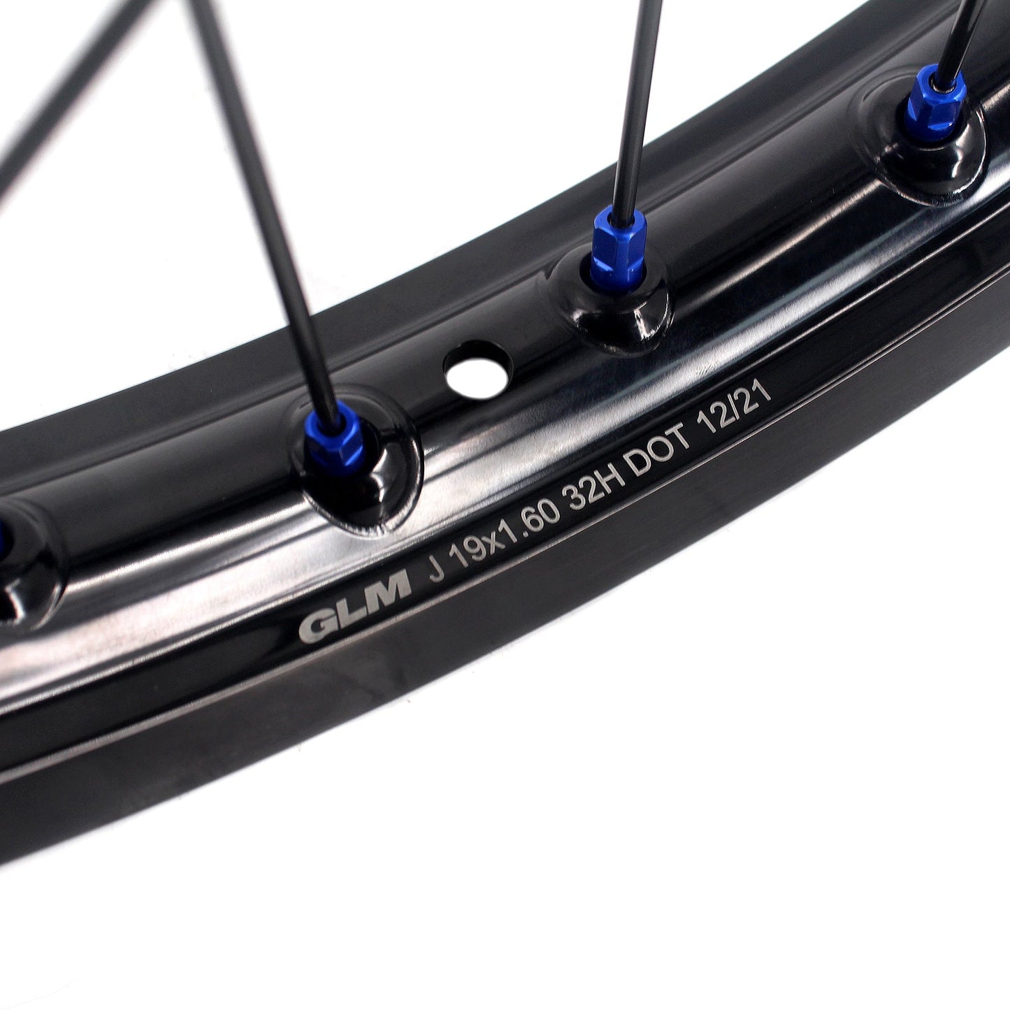 KKE 1.4x19" & 1.6x19" Wheel set (Black/Blue)