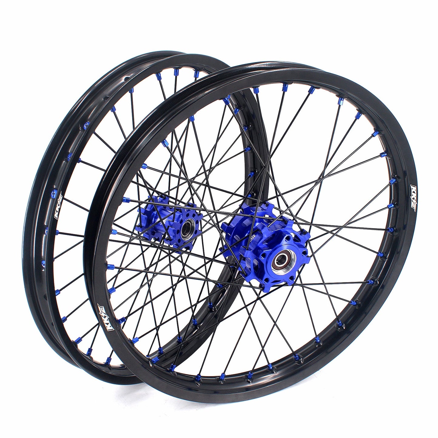 KKE 1.4x19" & 1.6x19" Wheel set (Black/Blue)