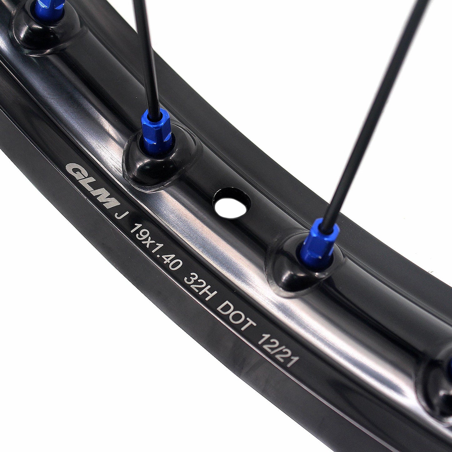 KKE 1.4x19" & 1.6x19" Wheel set (Black/Blue)